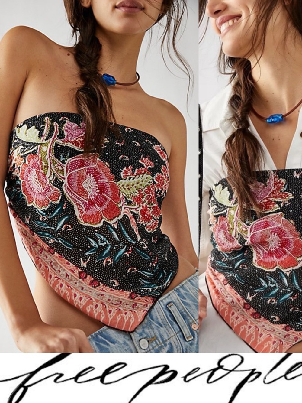 Free People Raya Bandana Top❤️NWOT One Size ( looks like a XS or S)
